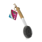 Dish Brush with Rubber Bristles 22cm